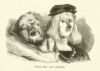 Illustration til Rabelais værker af Gustave after Dore